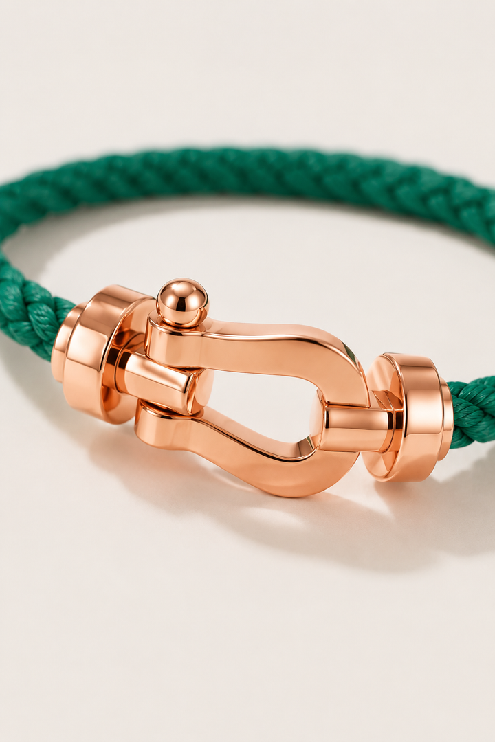 Armband Aurelio Grün / Roségold