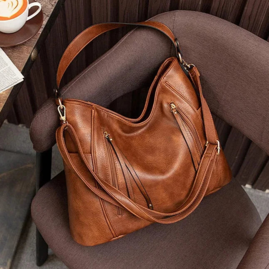 Wendy™ | Handtasche aus Leder mit Fransen