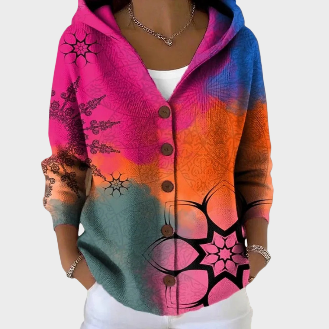 Cassidy - Langer und warmer Cardigan für Frauen