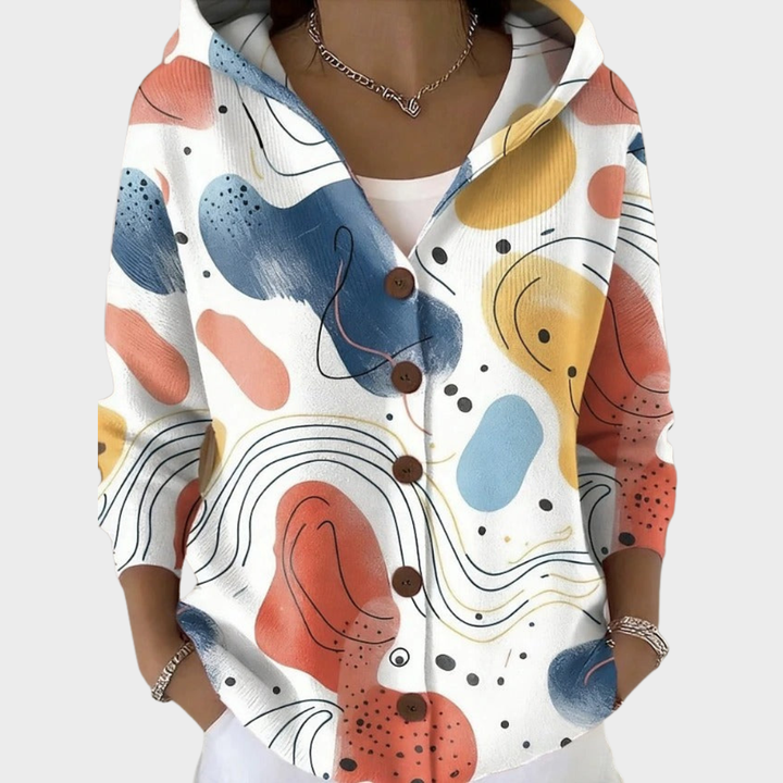 Cassidy - Langer und warmer Cardigan für Frauen