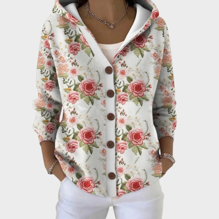 Cassidy - Langer und warmer Cardigan für Frauen