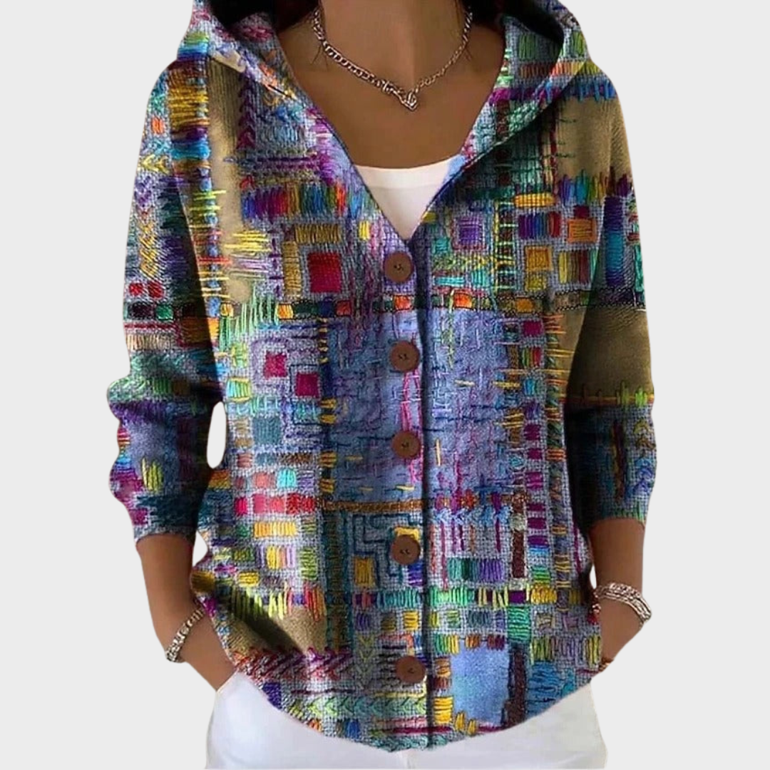 Cassidy - Langer und warmer Cardigan für Frauen