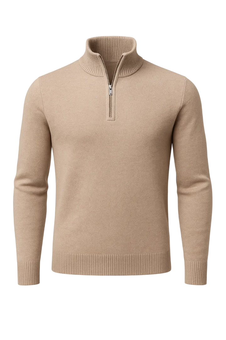 Sommerfeld™ | Der Windsor Half-Zip Herrenpullover