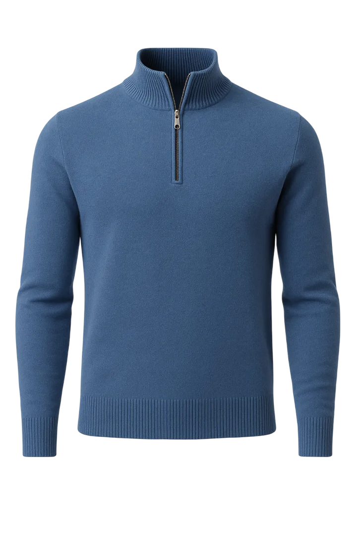 Sommerfeld™ | Der Windsor Half-Zip Herrenpullover