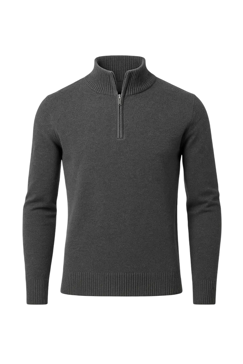 Sommerfeld™ | Der Windsor Half-Zip Herrenpullover