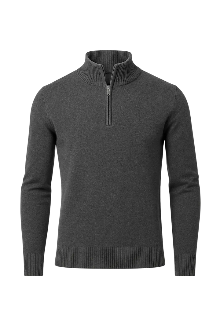 Sommerfeld™ | Der Windsor Half-Zip Herrenpullover