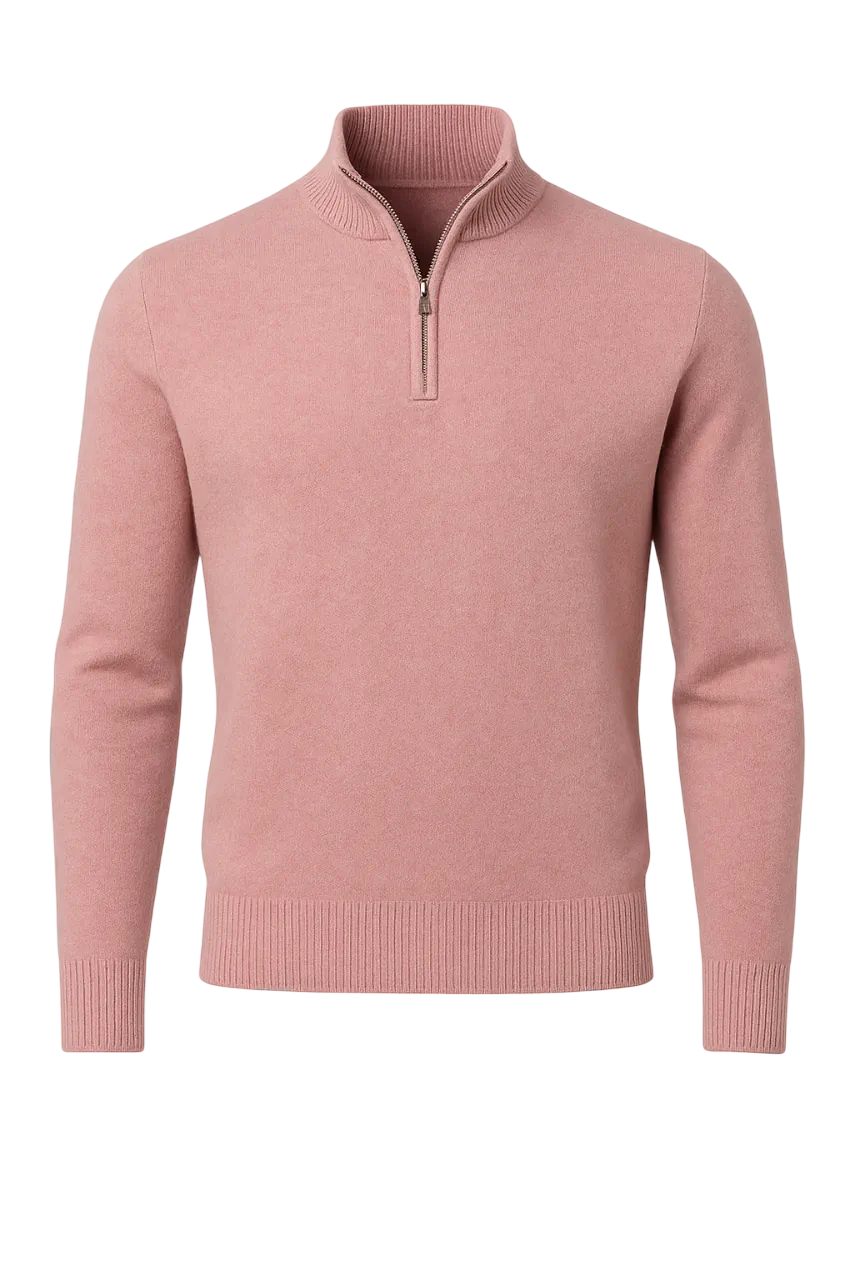 Sommerfeld™ | Der Windsor Half-Zip Herrenpullover
