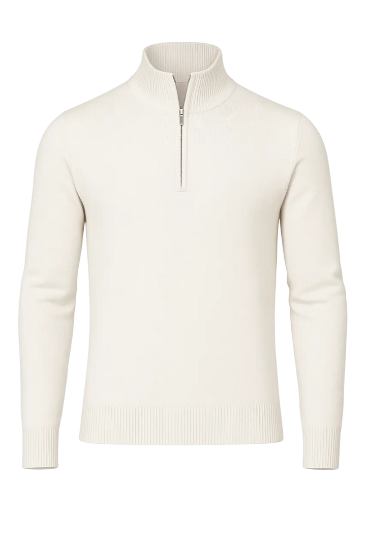 Sommerfeld™ | Der Windsor Half-Zip Herrenpullover