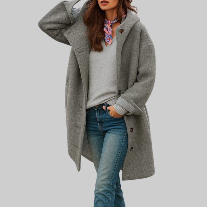 Freja | Alltagsmantel, mittellang und bequem