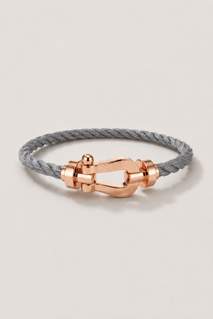 Armband Aurelio Grau / Roségold
