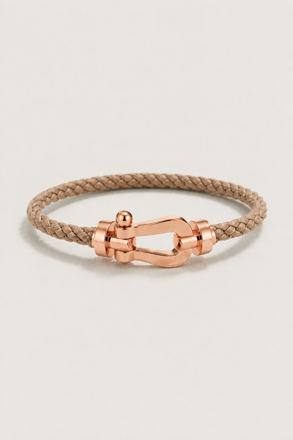 Armband Aurelio Hellbraun / Roségold