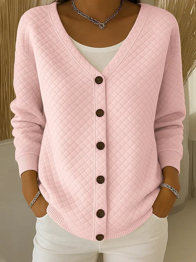 Janice - Eleganter Struktur-Cardigan