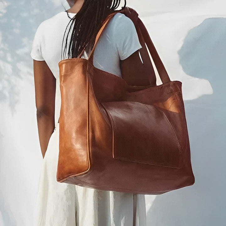 Karen™ | Lederhandtasche für den Alltag