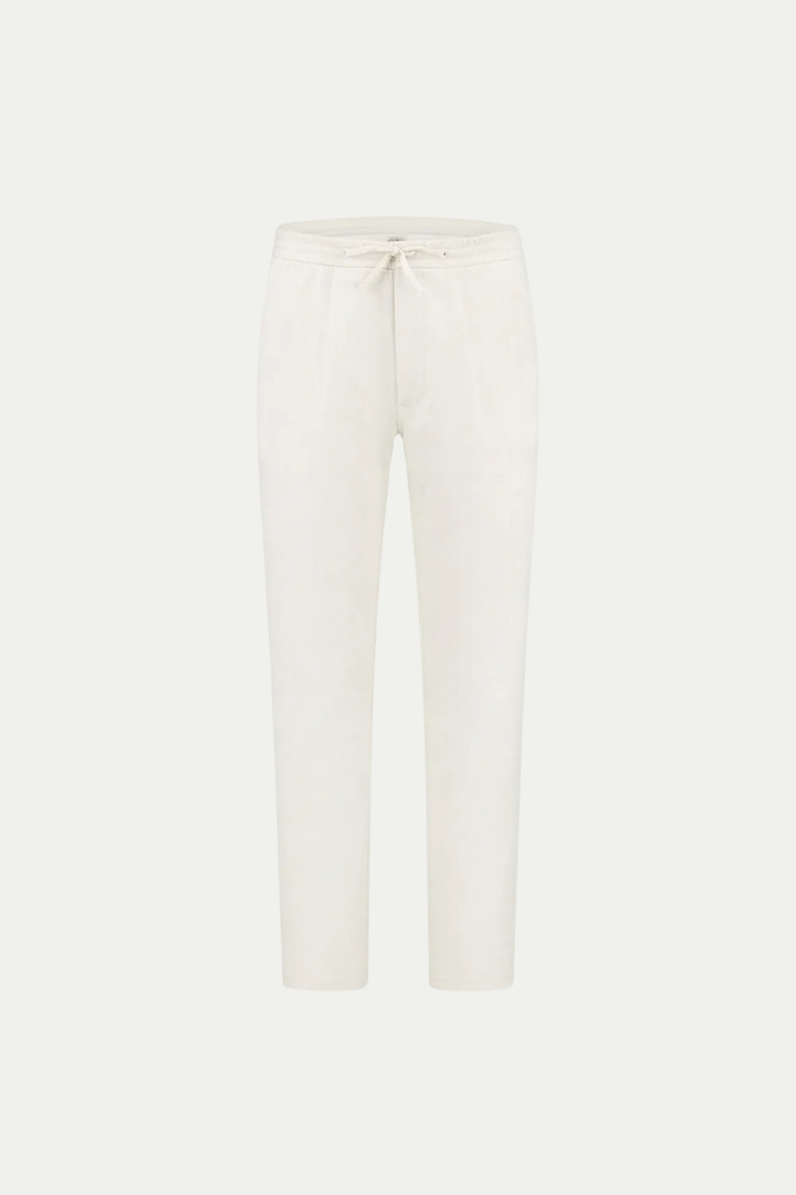 Bayside Leinenhose Weiß