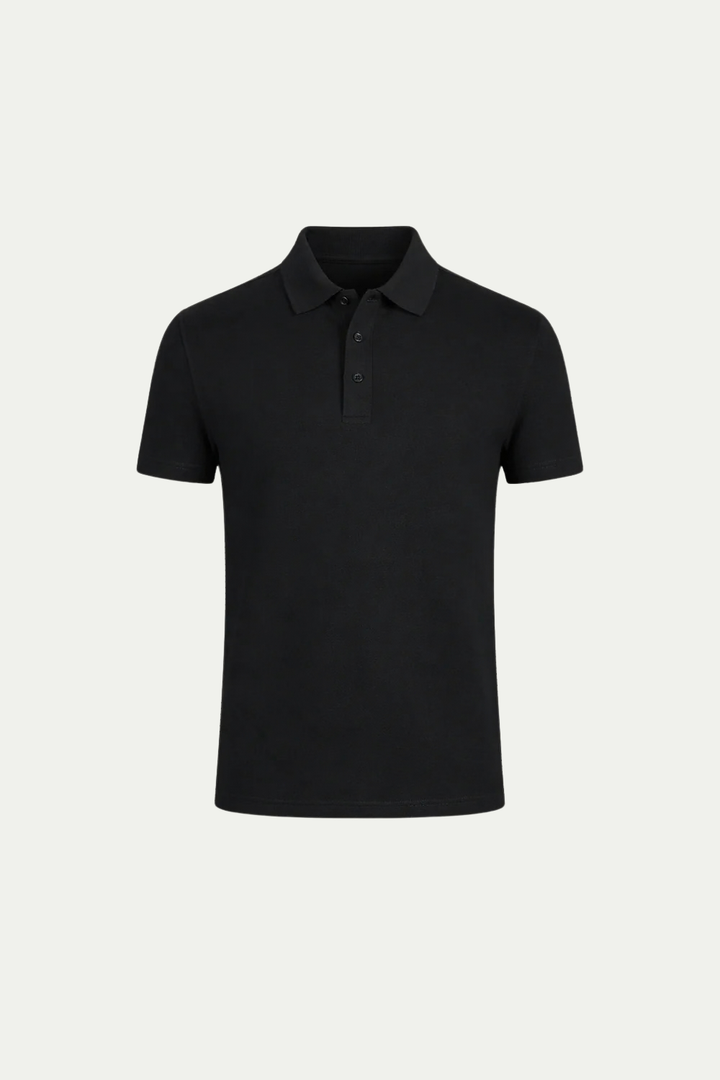 Polo Raffinata Schwarz