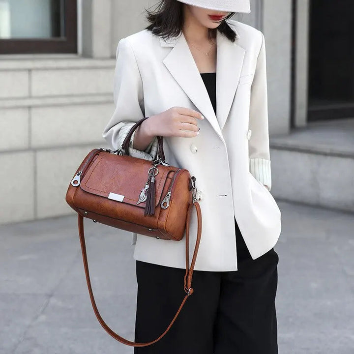 Julie™ | Handtasche aus strukturiertem Leder