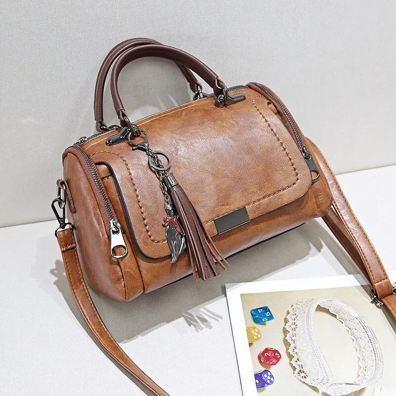 Julie™ | Handtasche aus strukturiertem Leder