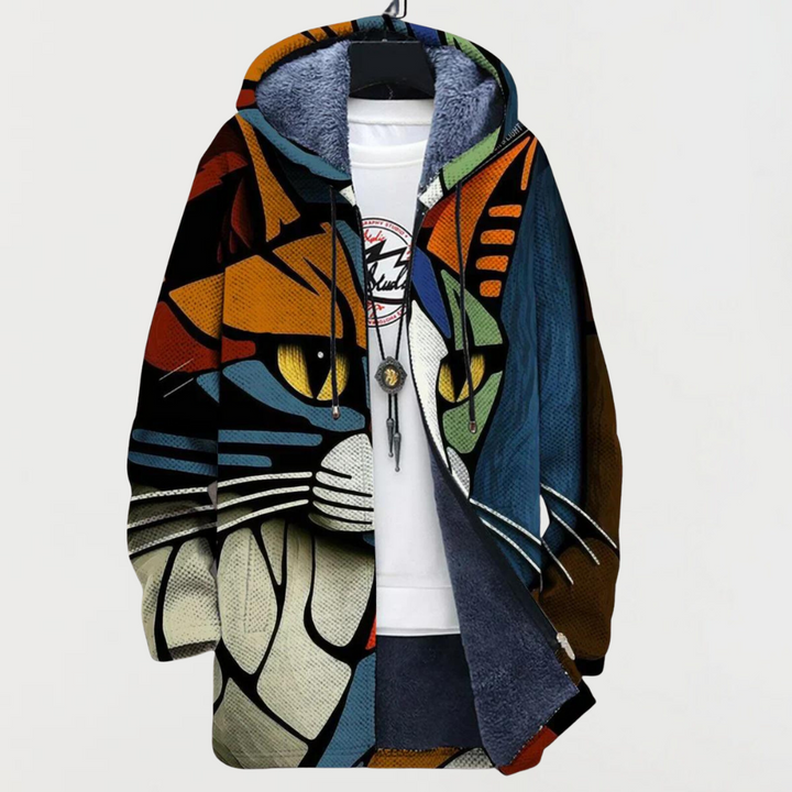 Zoe - Cardigan mit Katzenkopf-Design