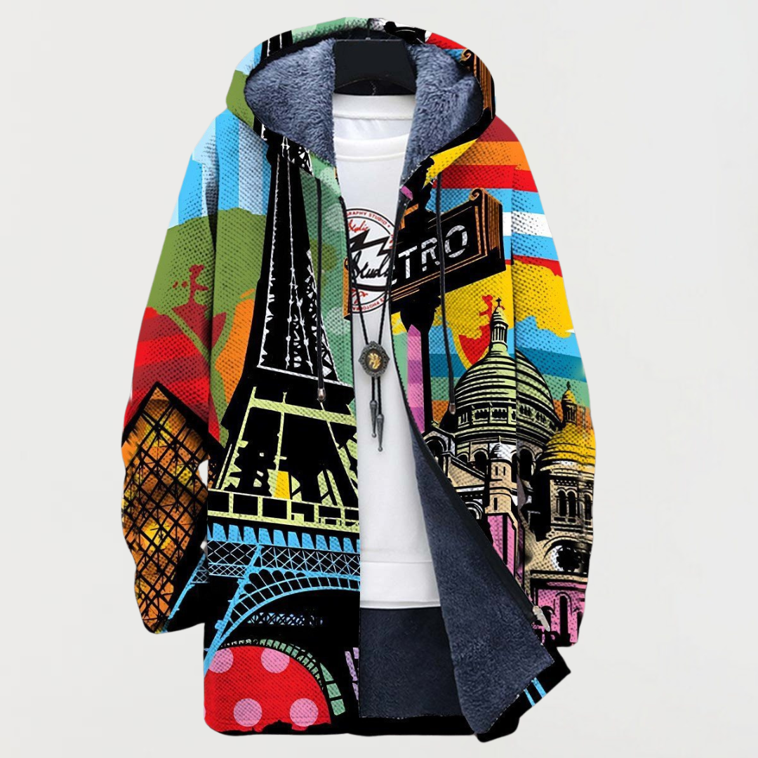 Niamh - Urban Print Kapuzenpullover