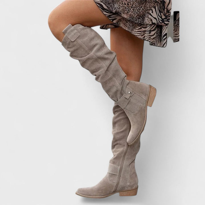 Sienna - Knief hohe Stiefel