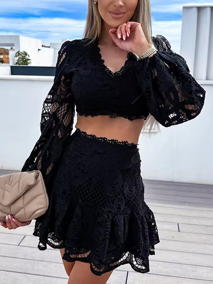 Jess - Elegantes Spitzen-Ensemble