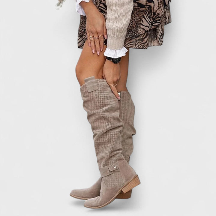 Sienna - Knief hohe Stiefel