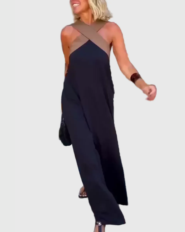 Elena | Maxi Kleid Fluid und Elegant