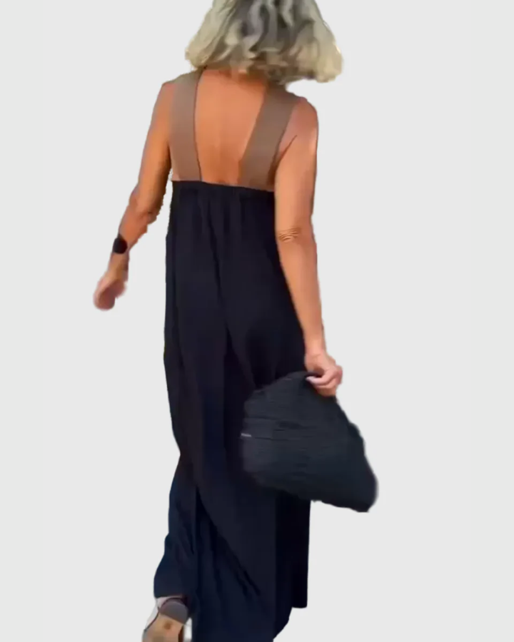 Elena | Maxi Kleid Fluid und Elegant