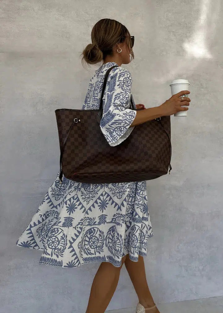 Fiorelia - Boho-Lässiges Tunika-Kleid