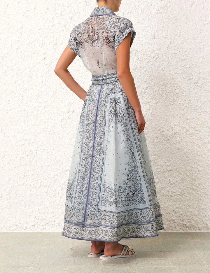 Adele - Boho-Print Zweiteiliges Ensemble
