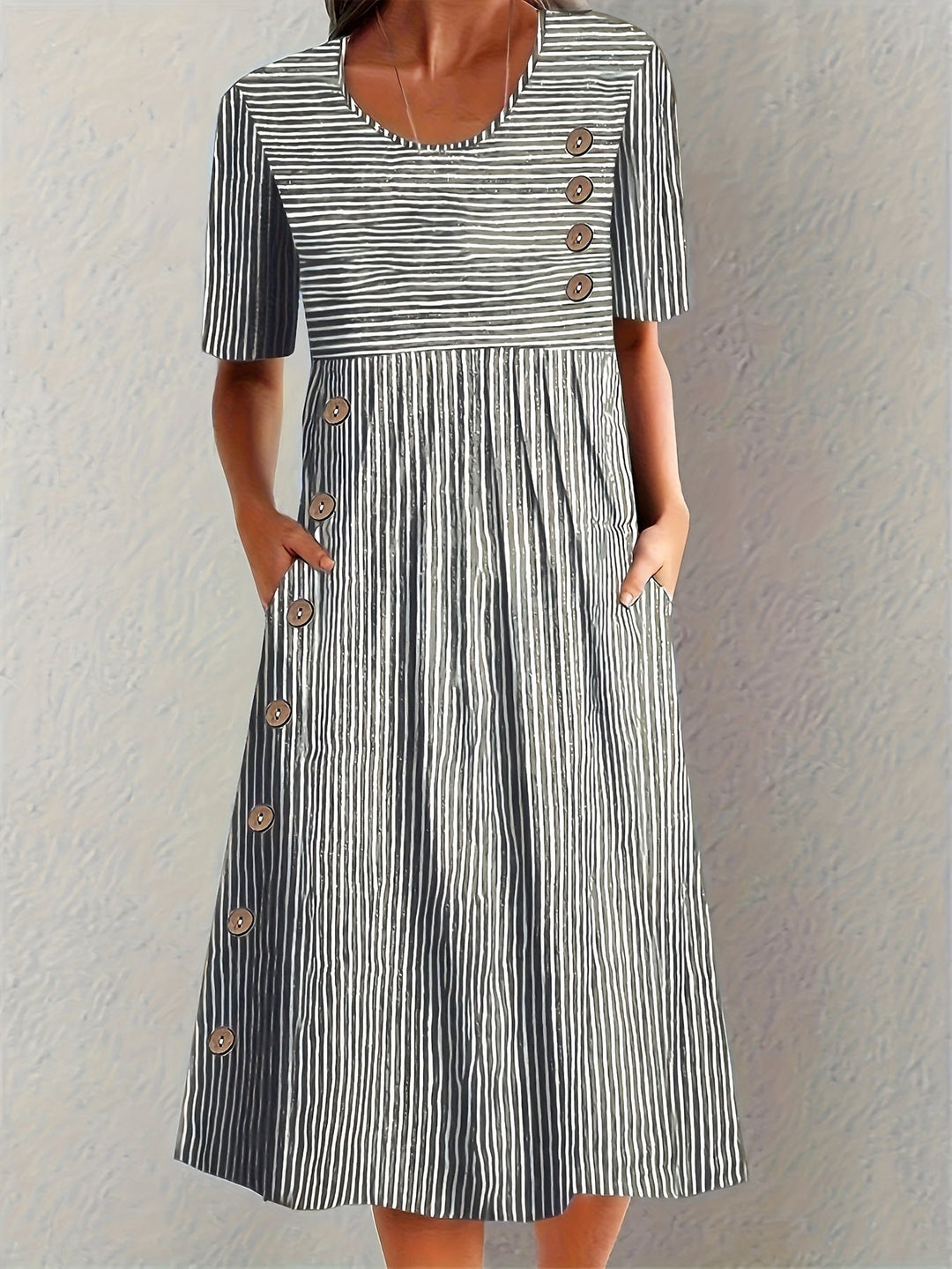 Sofia™ | Gestreiftes Sommerkleid