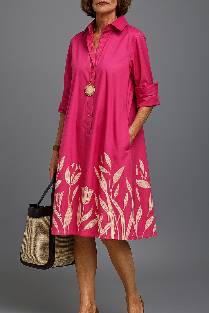 Arabella | Moderne Midi Kleid