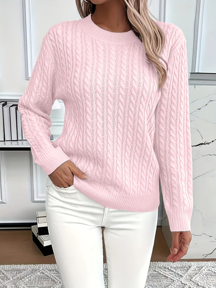 Evelyn - Eleganter Strickpullover
