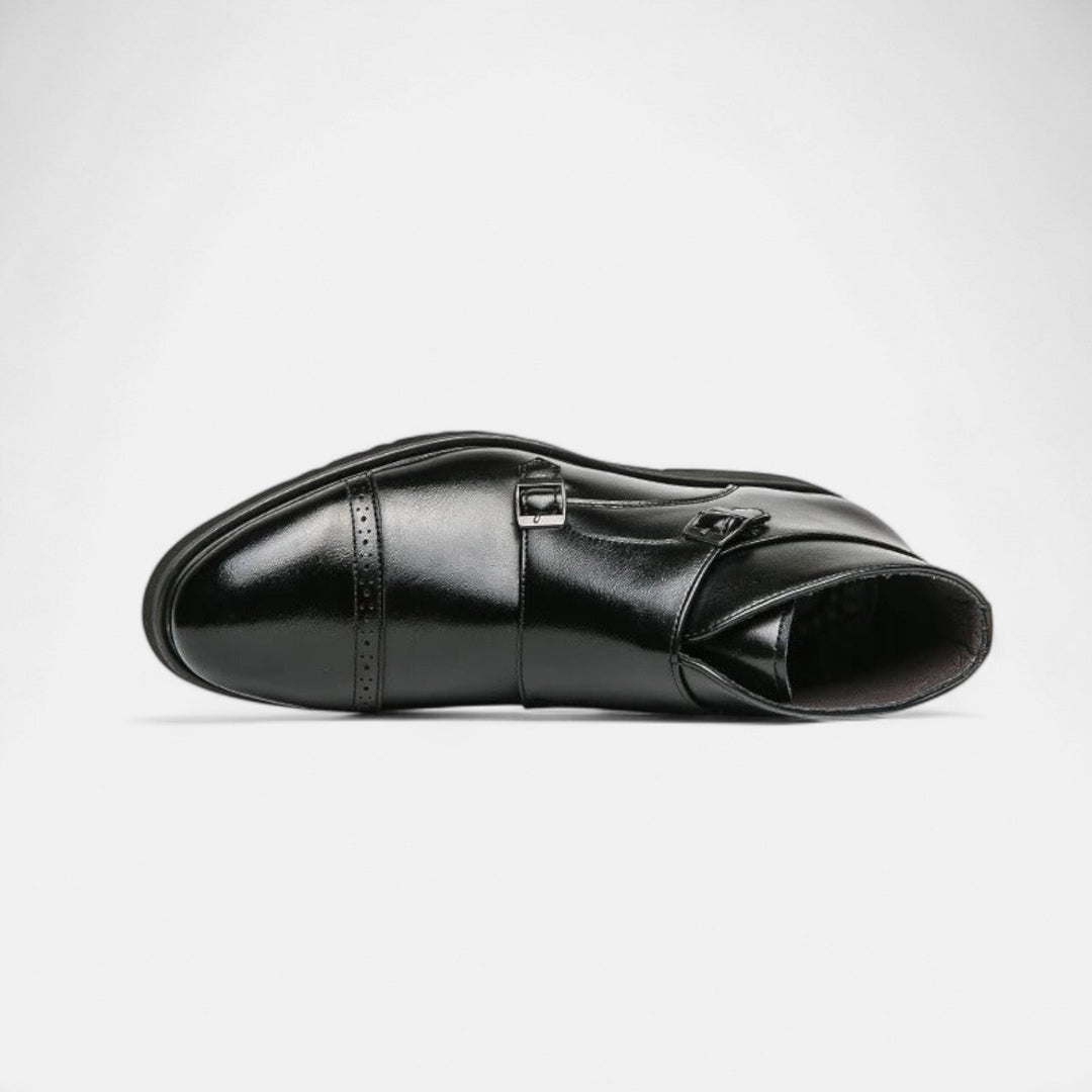 Patrizio™ | Herren Monk Strap Stiefeletten aus Premium-Ecopelle