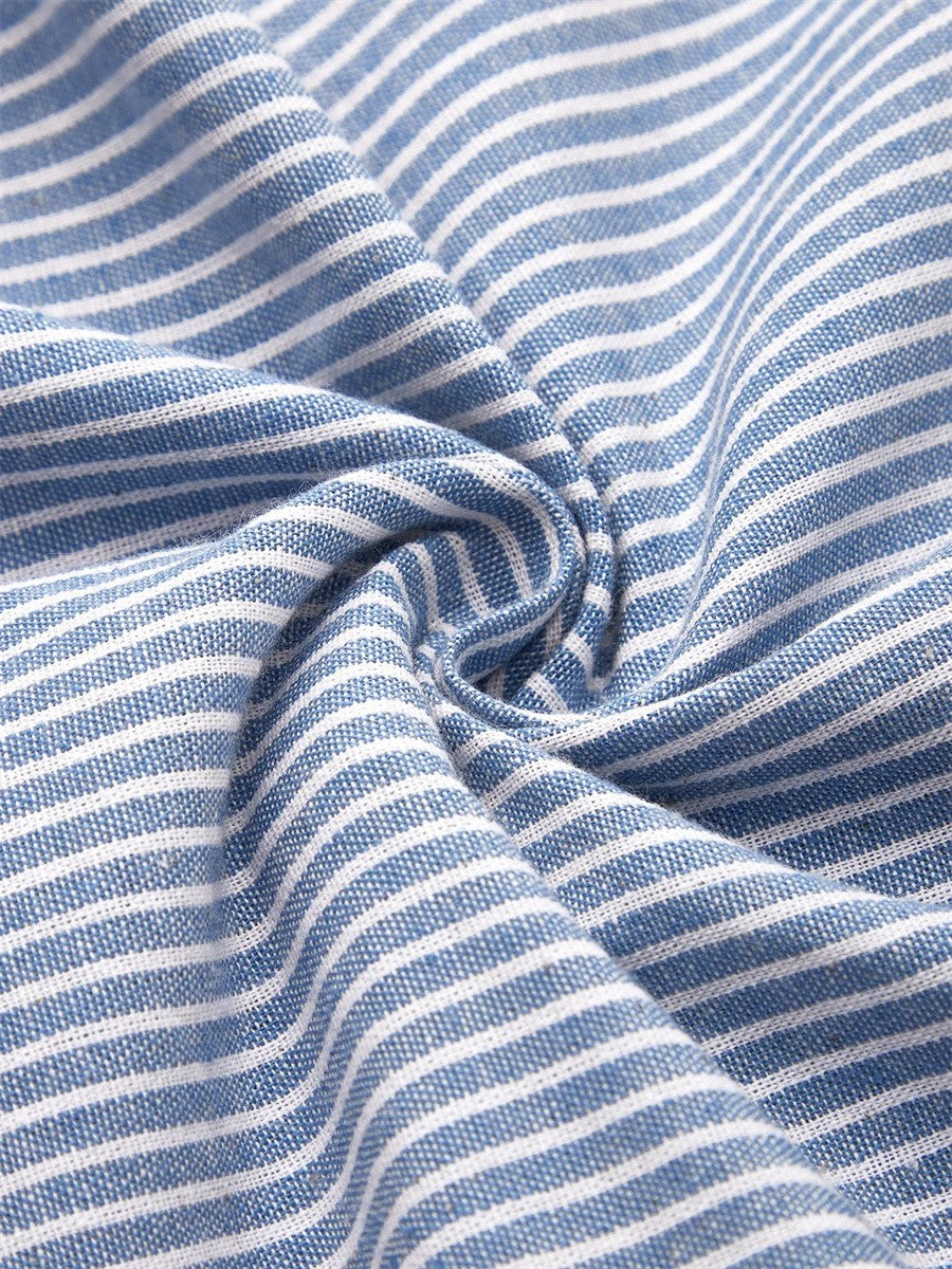 JARNA | MIDILANGE STREIFENKLEID