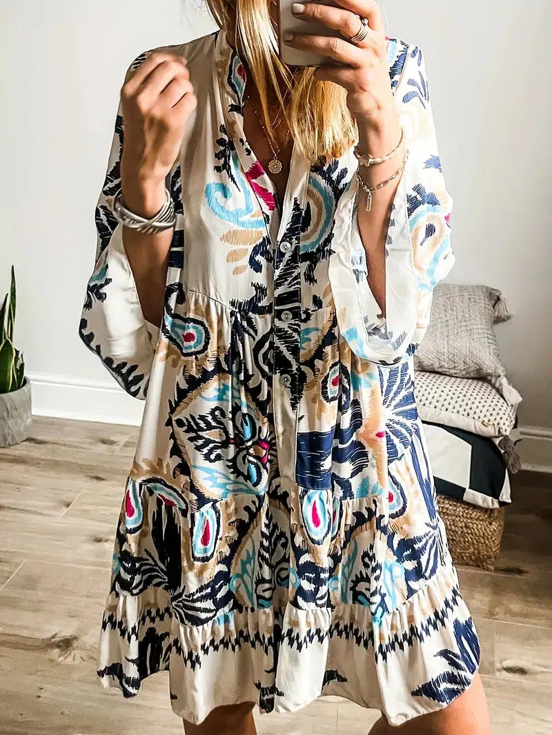 Veronique - Boho-Tunika Kleid