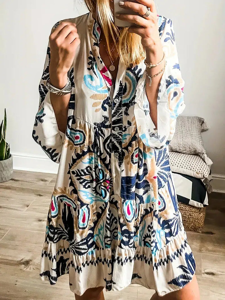 Veronique - Boho-Tunika Kleid
