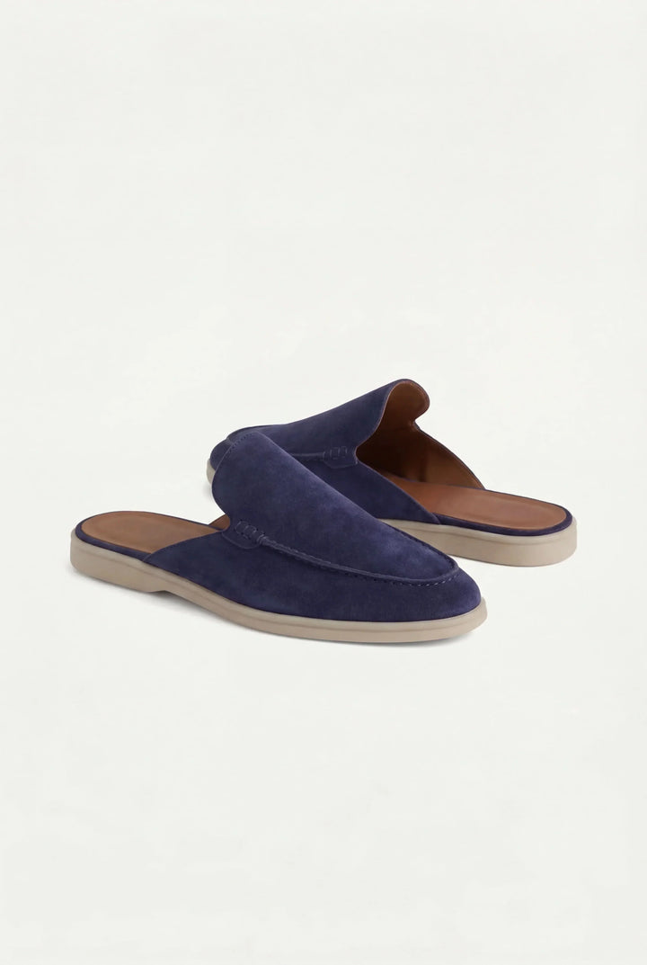 Mule Yacht in Suède Blauw Navy