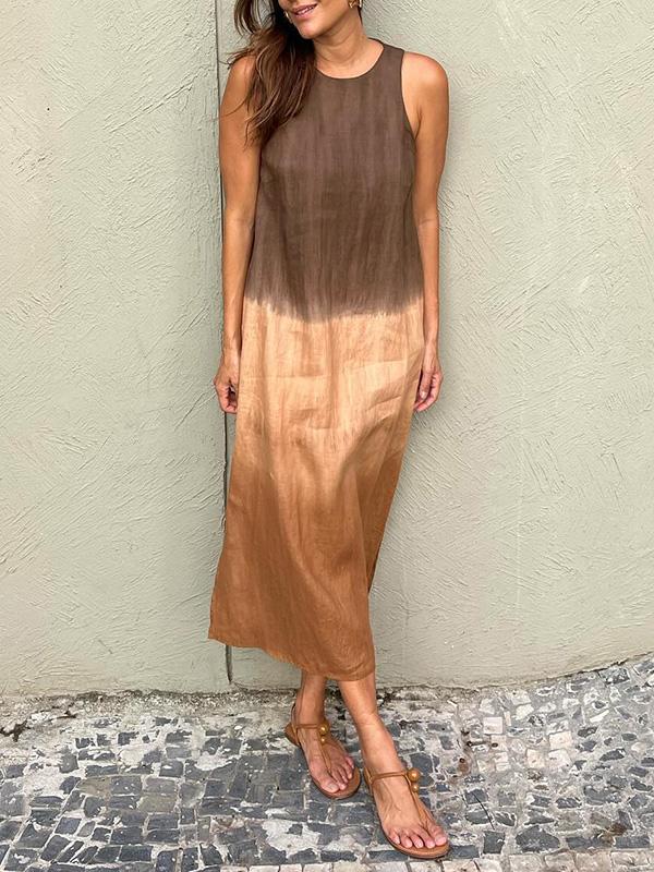 Heather - Lässiges Gradient-Kleid