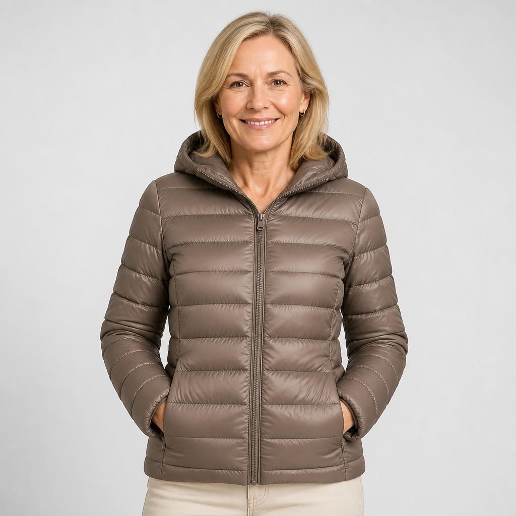 Ingrid | Übergangsjacke, Champagner
