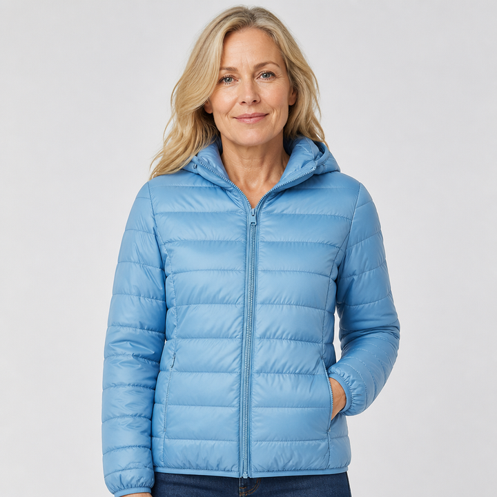 Fleur | Übergangsjacke, hellblau