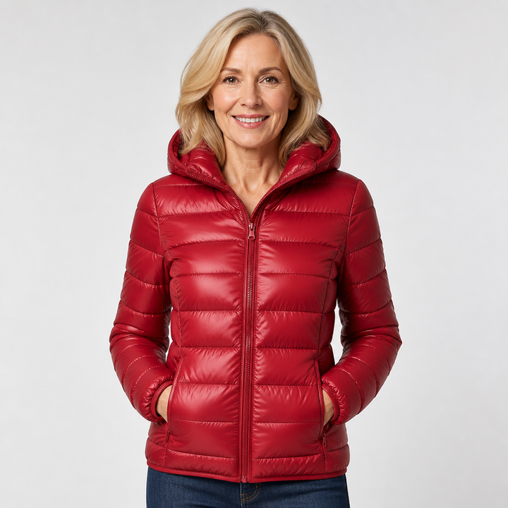 Lieke | Übergangsjacke, dunkelrot