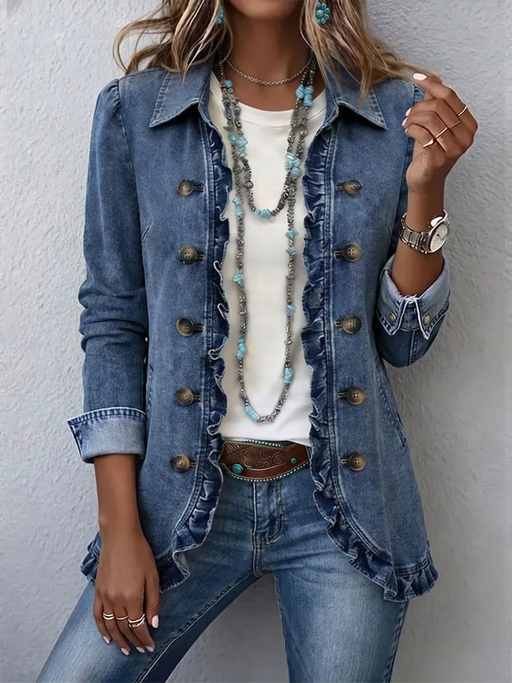 Luisa | Jacke mit Falten