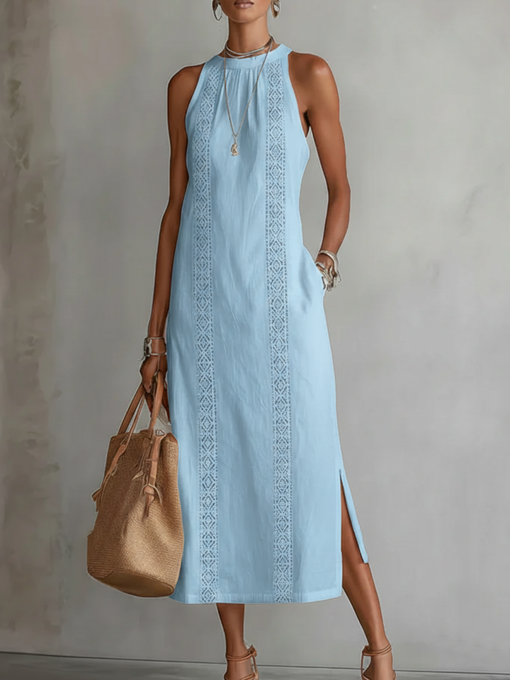 Chloe | Elegantes Midi Sommerkleid