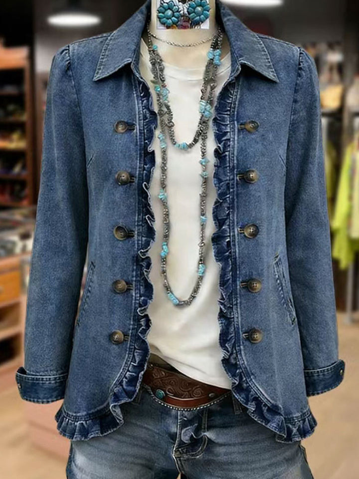 Luisa | Jacke mit Falten