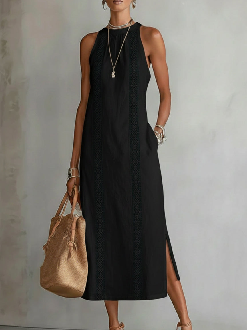 Chloe | Elegantes Midi Sommerkleid