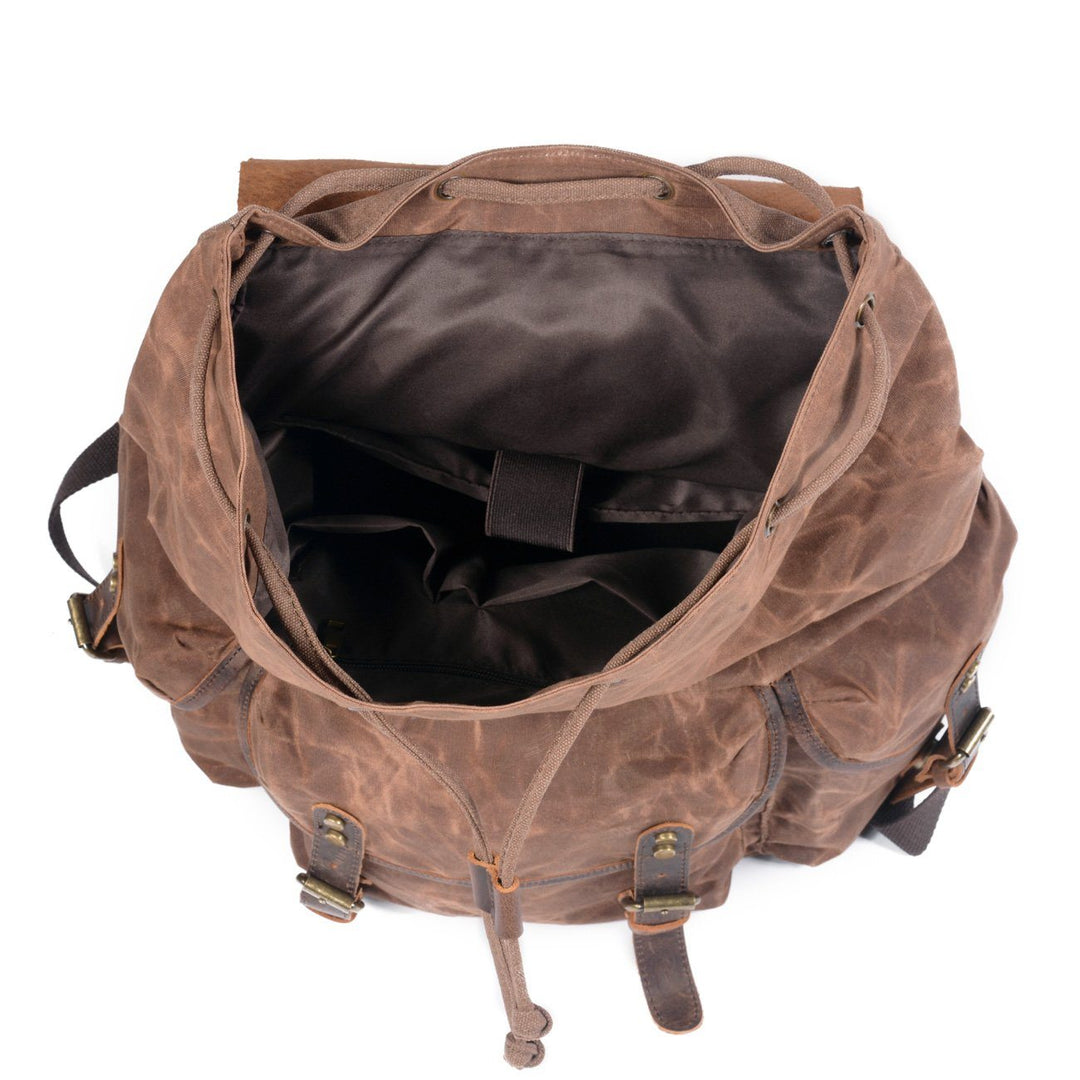 Leinenleder-Rucksack | SALZBURG