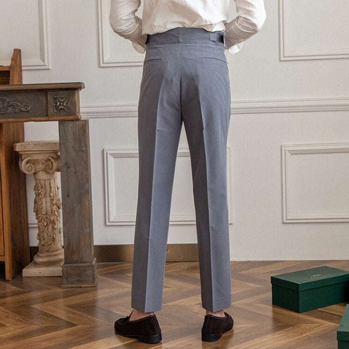 Sommerfeld™ | Ellis - Klassische Hose Mit Hoher Taille Und Schnallenverschluss Für Herren